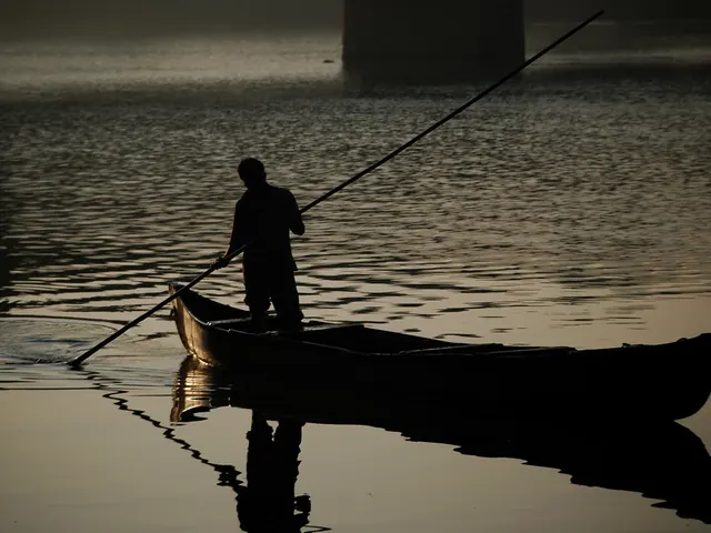 Dawn on the Shambhavi backwater at Mulki